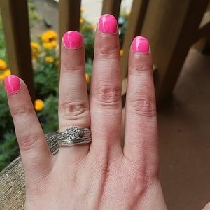 1/4 k. Engagement ring.